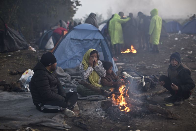 Přechod Berkasovo na srbsko-chorvatské hranici.