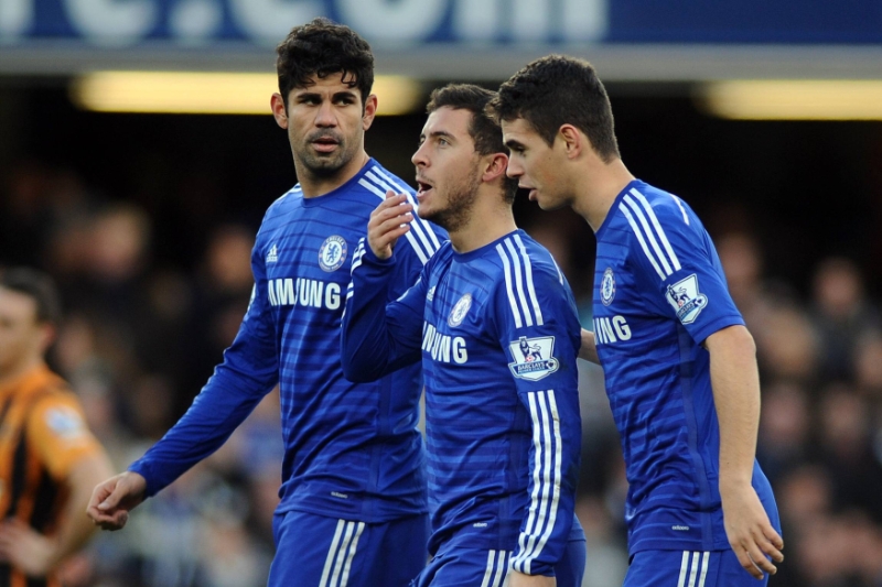 Zklamání fotbalistů Chelsea. 