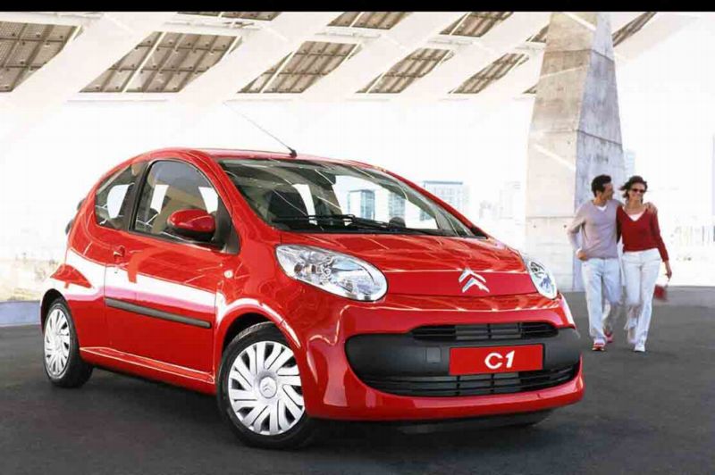 Jedním z kolínských trojčat je i Citroën C1, taková byla jeho podoba v roce 2006.