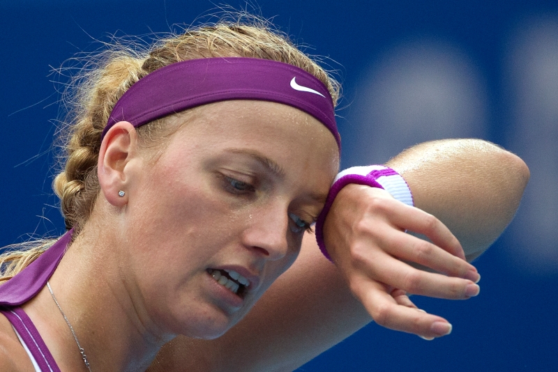 Petra Kvitová prohrála v úvodním duelu Turnaje mistryň.