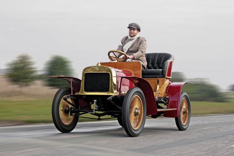 Voiturette A, první automobil mladoboleslavské firmy Laurin & Klement.