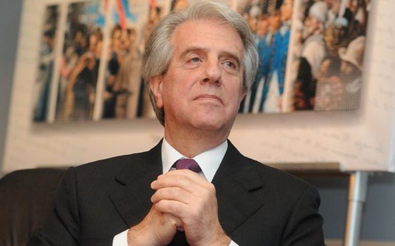 Uruguayský prezident a povoláním lékař Tabaré Vásquez.