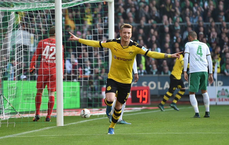 Marco Reus slaví branku.