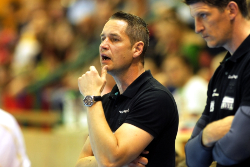 Trenéři české reprezentace Jan Filip a Daniel Kubeš.