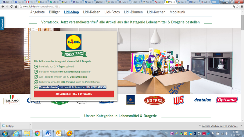 Lidl Vorratsbox.
