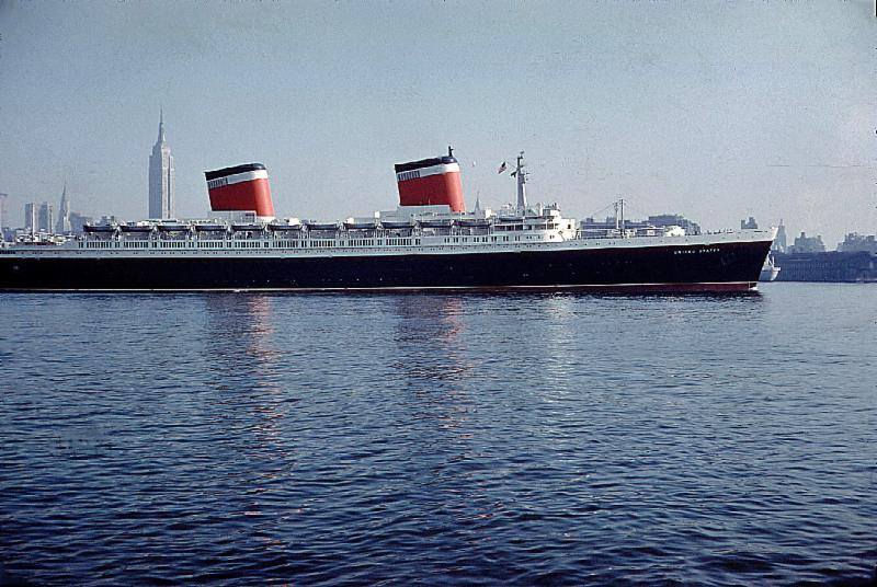 Loď SS United States byla kdysi nejrychlejší zaoceánskou lodí světa.