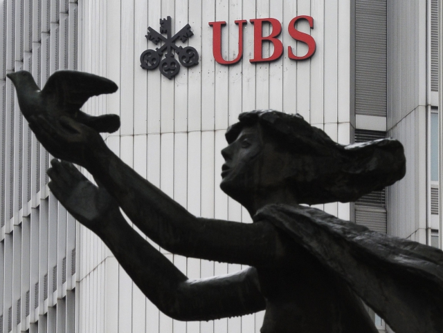 Logo UBS (ilustrační foto).