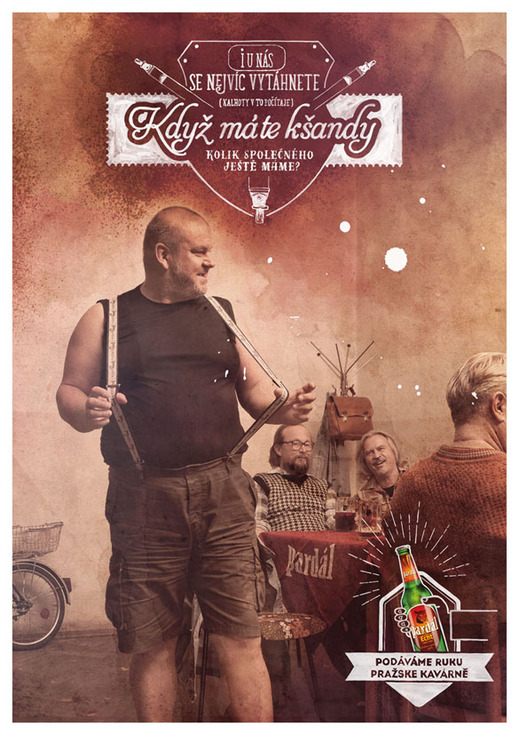 Kampaň na pivo Pardál.