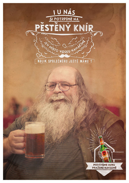 Kampaň na pivo Pardál.