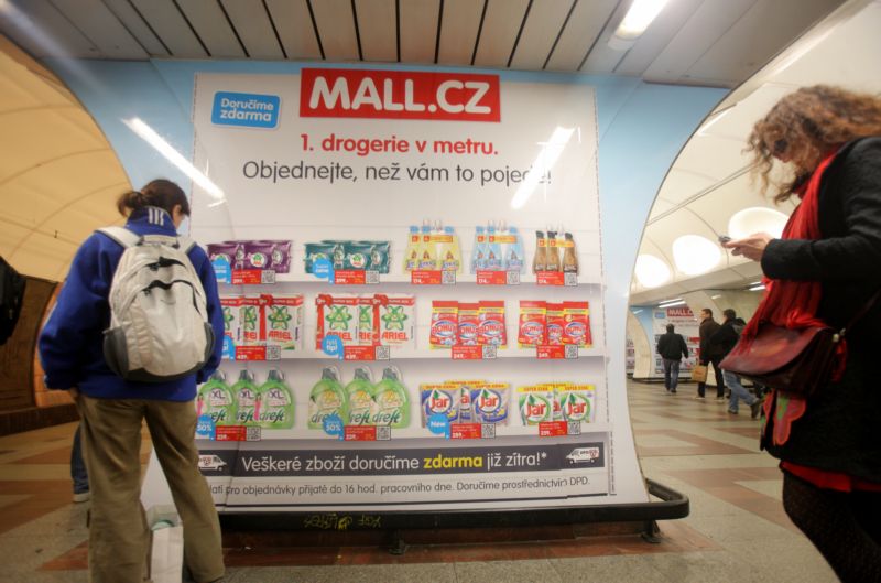 Internetový obchod Mall.cz (ilustrační foto).