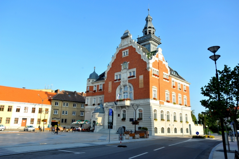 Městská radnice na Masarykově náměstí. Městská radnice na Masarykově náměstí.