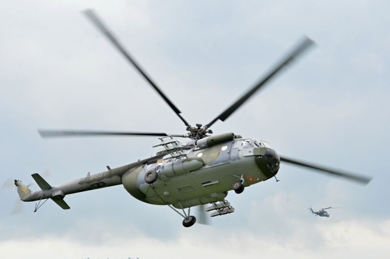 Při plnění výcvikového úkolu v rámci cvičení Trident Juncture ve Španělsku došlo k havárii českého vrtulníku (ilustrační foto).