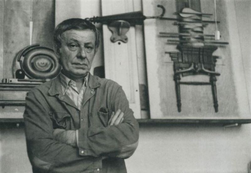 Pražský surrealistický výtvarník Libor Fára. Pražský surrealistický výtvarník Libor Fára.