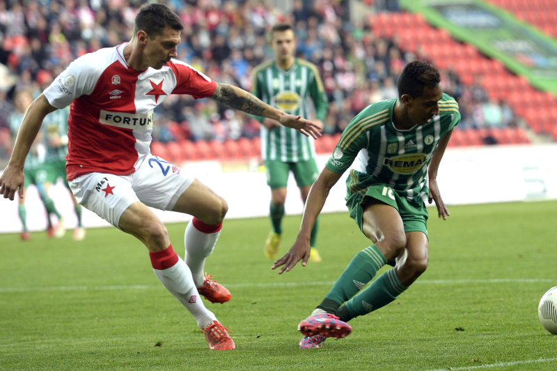 Fotbalisté Slavie remizovali ve vršovickém derby s Bohemians.