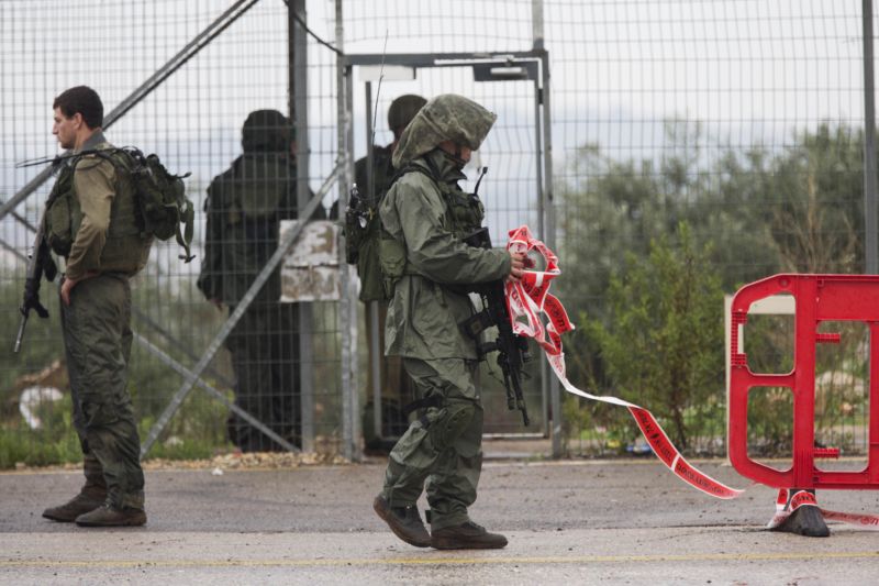Palestinka se chystala zaútočit na izraelské vojáky nožem.
