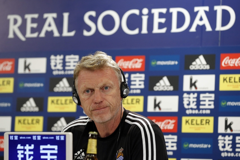 Skotský fotbalový trenér David Moyes.