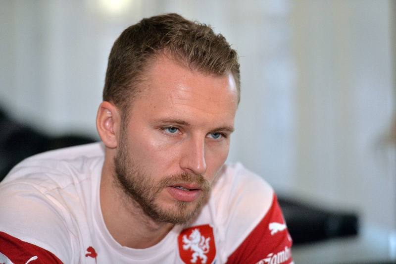 Fotbalový obránce Michal Kadlec. 