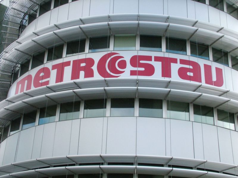 Logo Metrostavu.