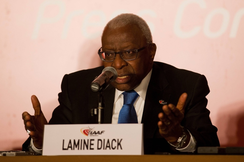 Lamine Diack. Lamine Diack.