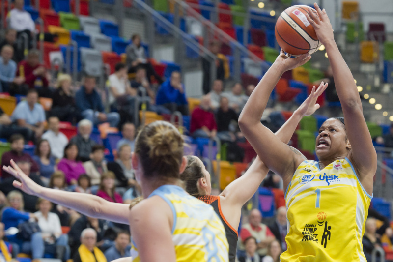 Basketbalistky USK Praha.