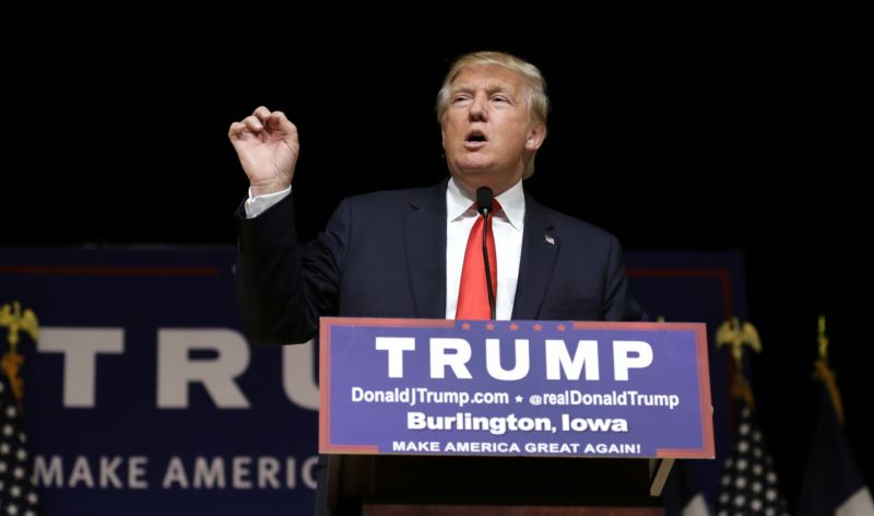 Donald Trump.