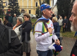 Saganův fanoušek Karol Lipovský.