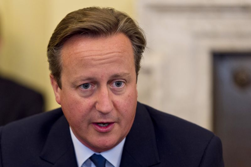 Britský premiér David Cameron.