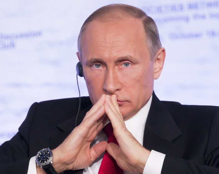 Ruský prezident Vladimír Putin. Ruský prezident Vladimír Putin.