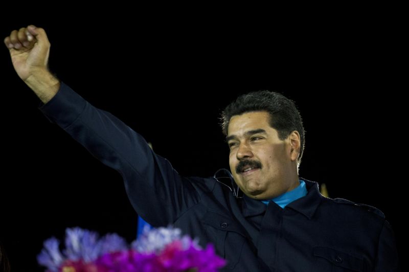 Venezuelský president Nicolas Maduro. Venezuelský president Nicolas Maduro.