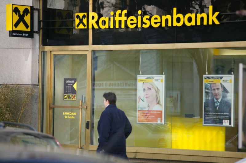 Raiffeisenbank stoupl čistý zisk o 22 procent (ilustrační foto).
