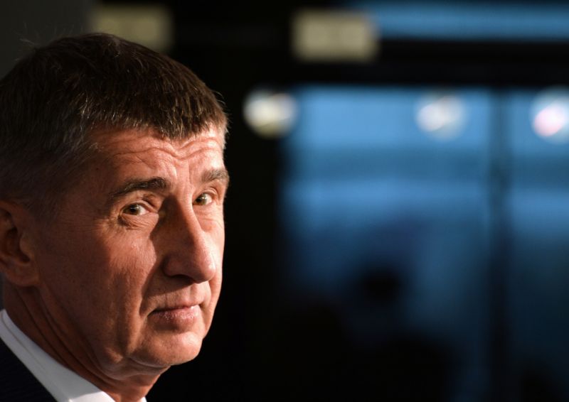 Ministr financí Andrej Babiš (ANO).