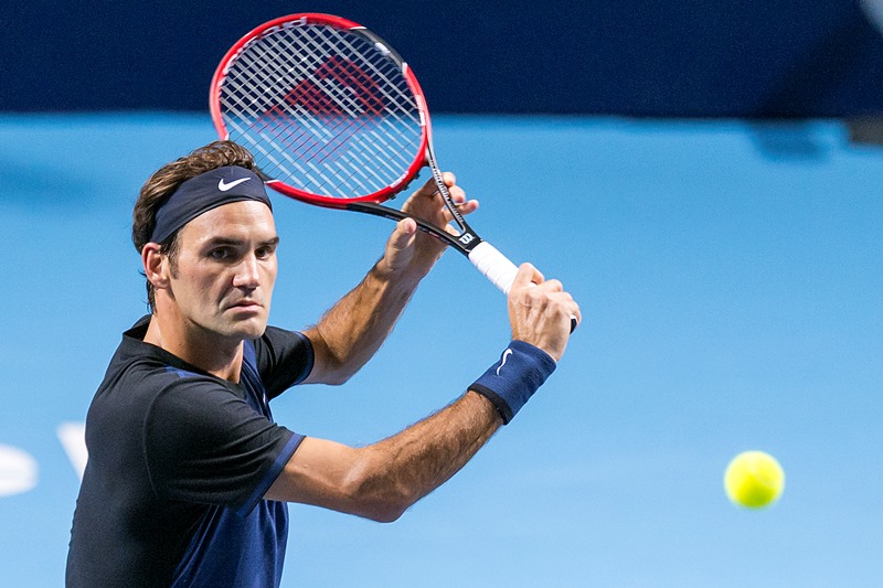 Roger Federer. Roger Federer.