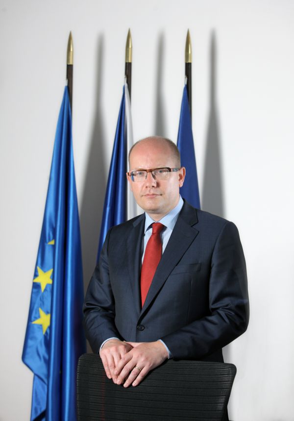 Premiér Bohuslav Sobotka.