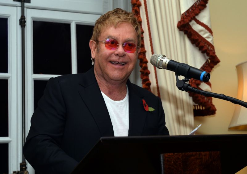 Sir Elton John. Sir Elton John.