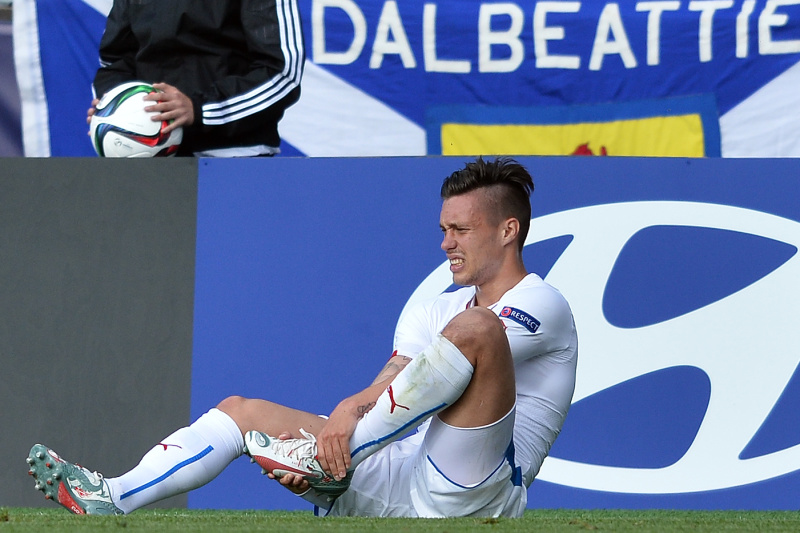 Útočník Václav Kadlec.