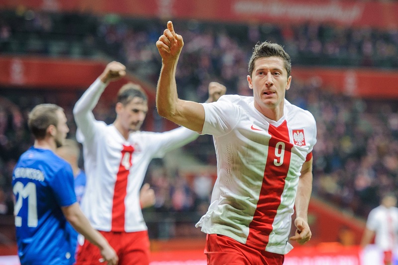 Kanonýr Robert Lewandowski. 