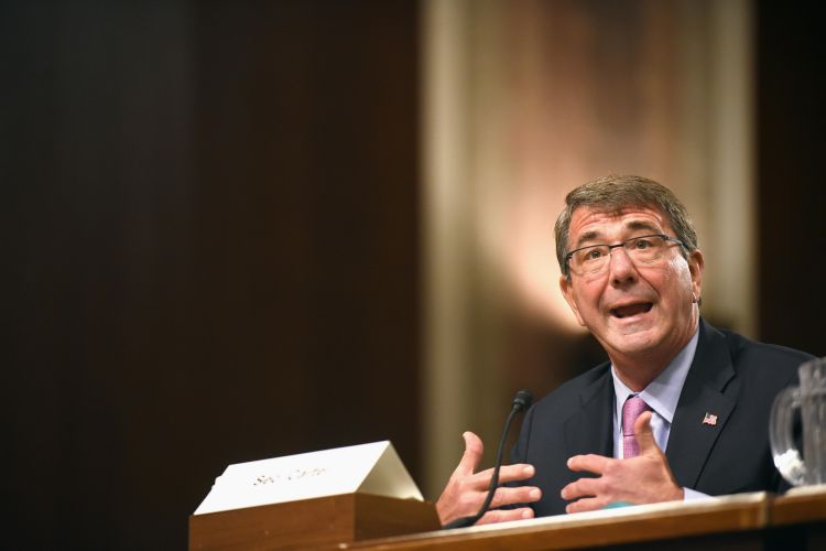Americký ministr obrany Ash Carter. 