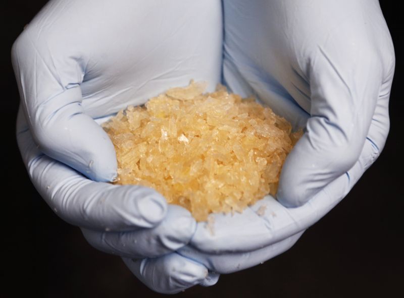 Pervitin je droga známá pod názvem crystal meth (ilustrační foto).