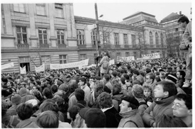 Albertov v roce 1989.