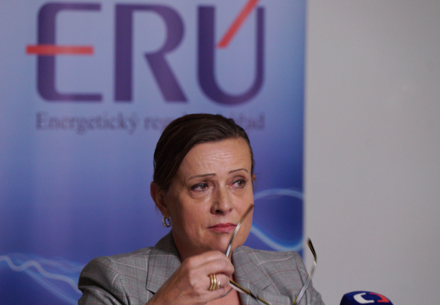 Předsedkyně Energetického regulačního úřadu Alena Vitásková.