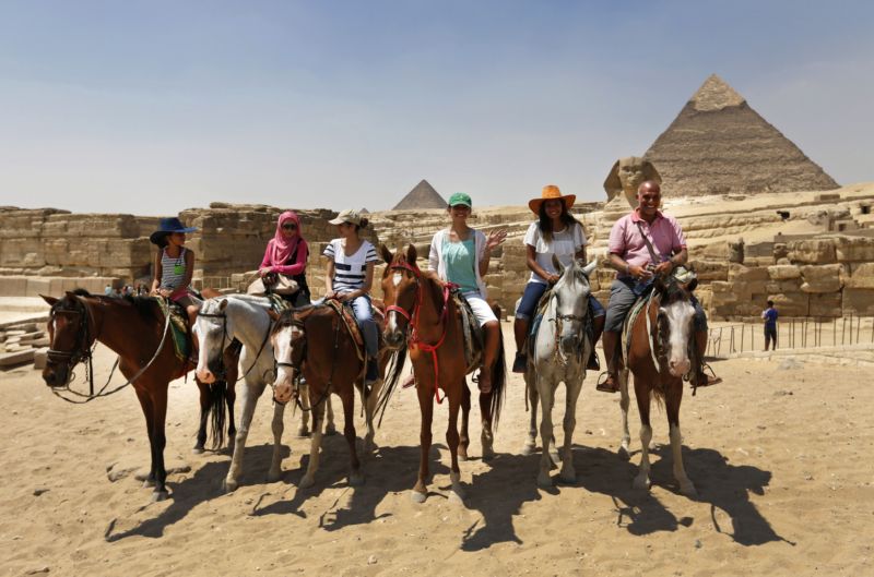 Turisté v Egyptě (ilustrační foto).