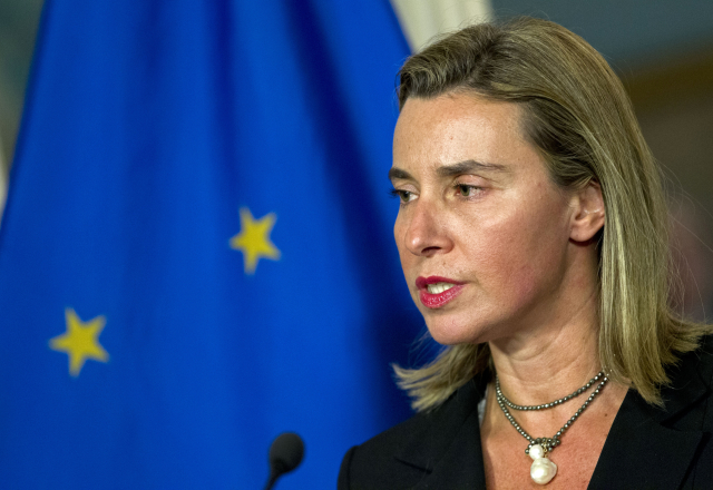 Šéfka evropské diplomacie Federica Mogheriniová.