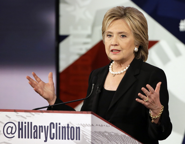 Hillary Clintonová.