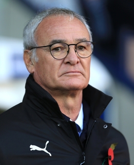 Italský trenér Claudio Ranieri.