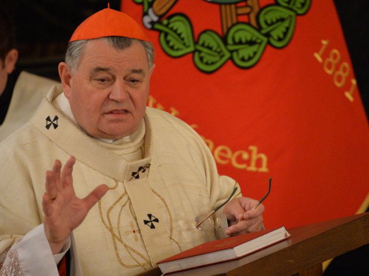 Kardinál Dominik Duka.