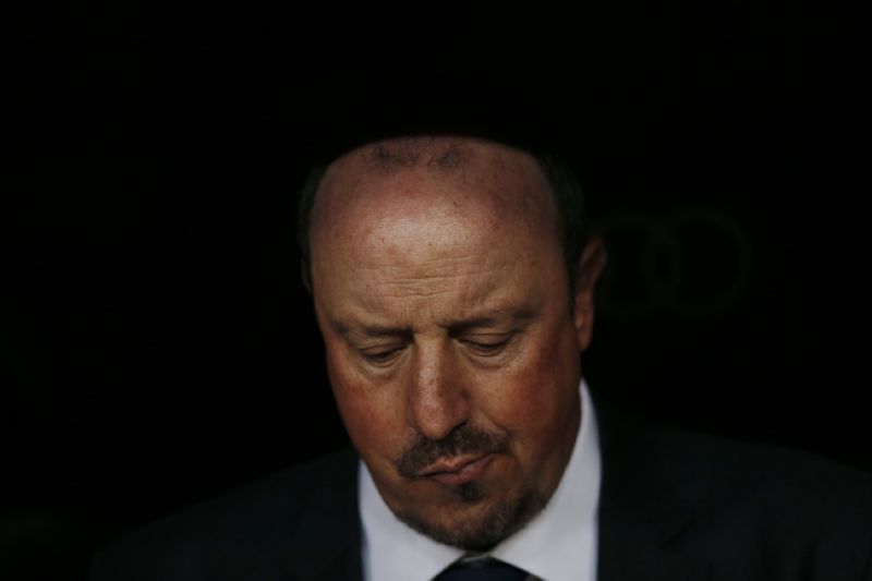 Trenér Bílého baletu Rafael Benítez. 