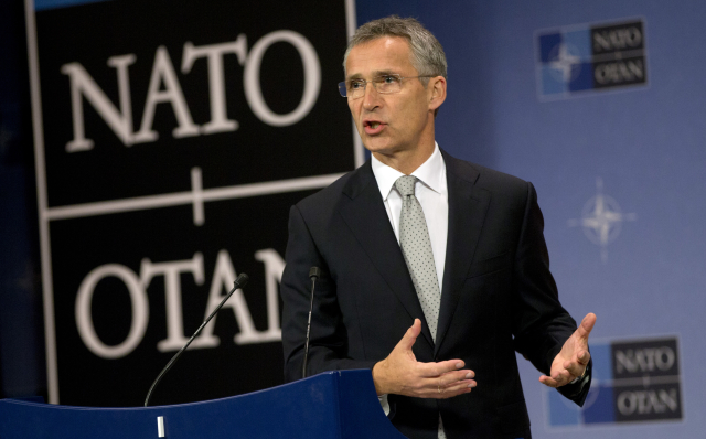Šéf aliance Jens Stoltenberg. Šéf aliance Jens Stoltenberg.