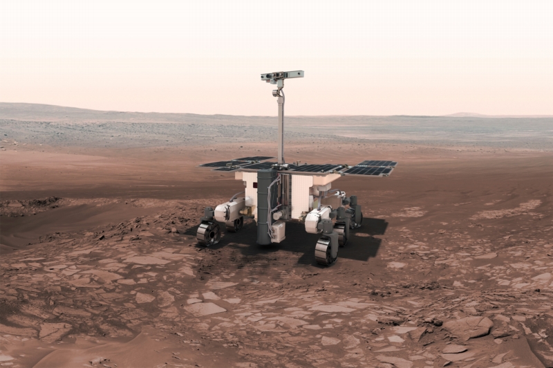 Vozítko plánované výpravy ExoMars.
