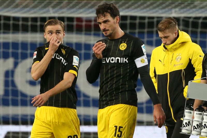Fotbalisté Dortmundu.