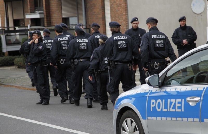 Německá policie. Německá policie.